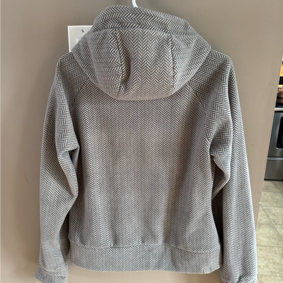 Bench Gray Patterned Zip-Up Jacket - Picture 9 of 10